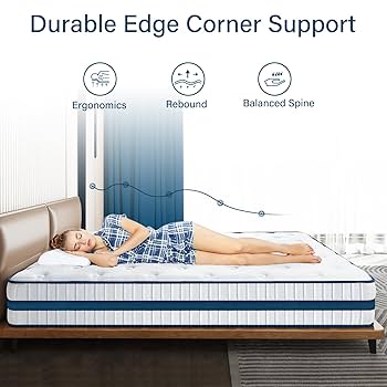 minxfoams様① Maxzzz Twin Mattress, 5 Inch Single Spring Mattress Gel Foam